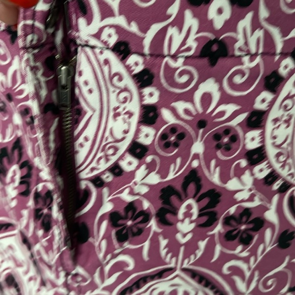 Ann Taylor Loft Size 6 Pink Floral Mini Skirt - Picture 5 of 8